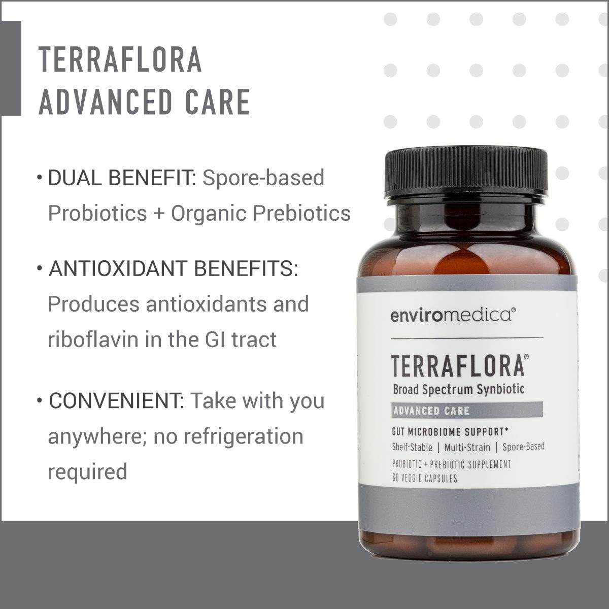 Terraflora Probiotic + Prebiotic Supplement