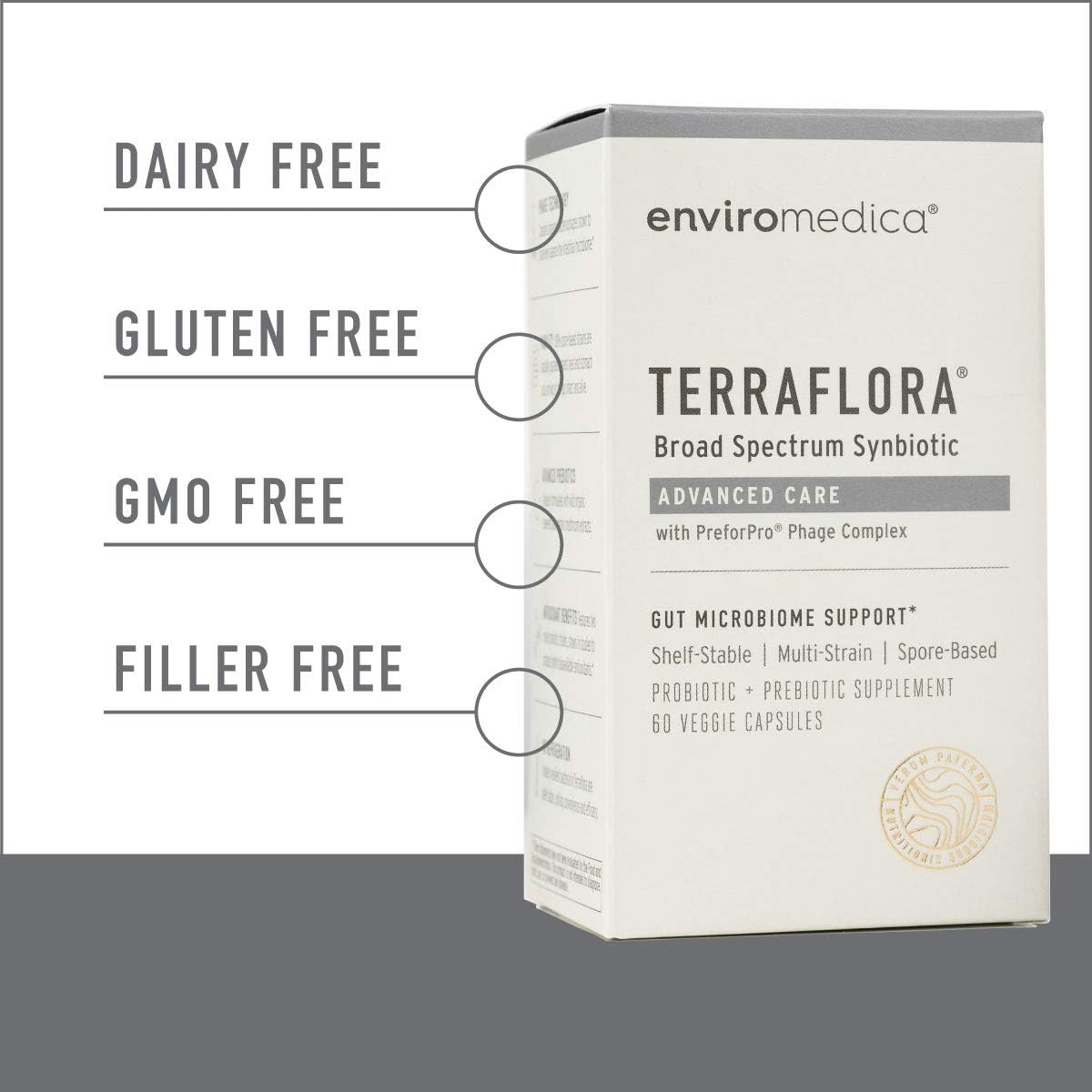 Terraflora Probiotic + Prebiotic Supplement