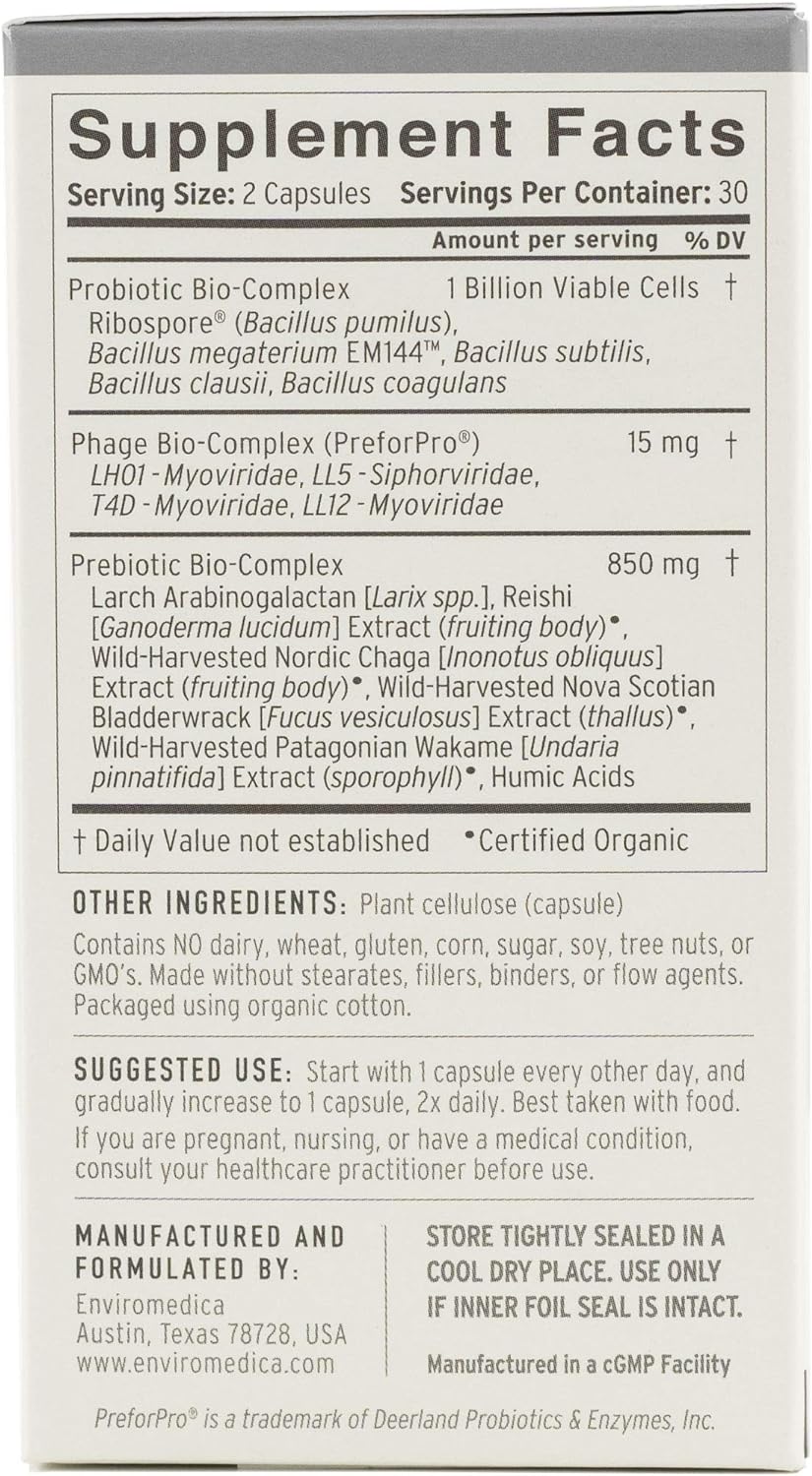 Terraflora Probiotic + Prebiotic Supplement