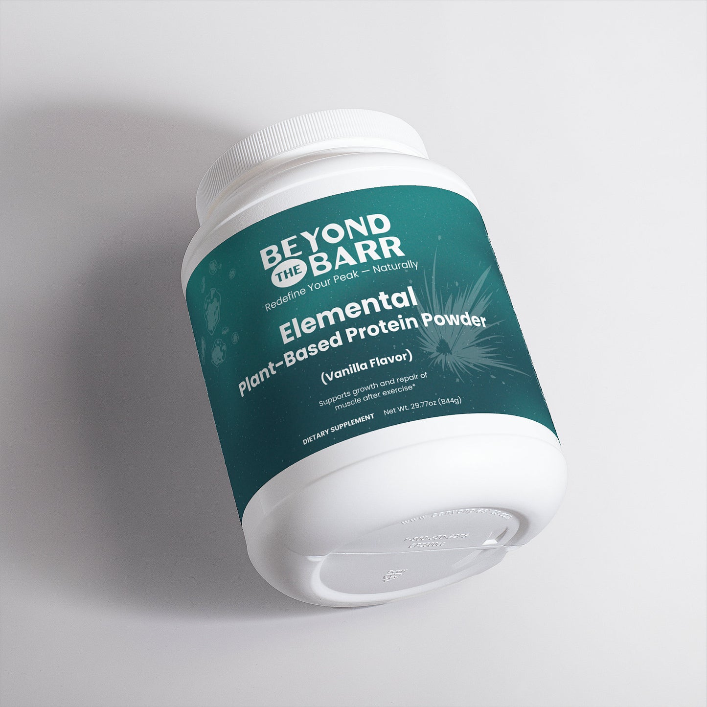 Elemental: Plant-Based Muscle Building Protein Powder (Vanilla)