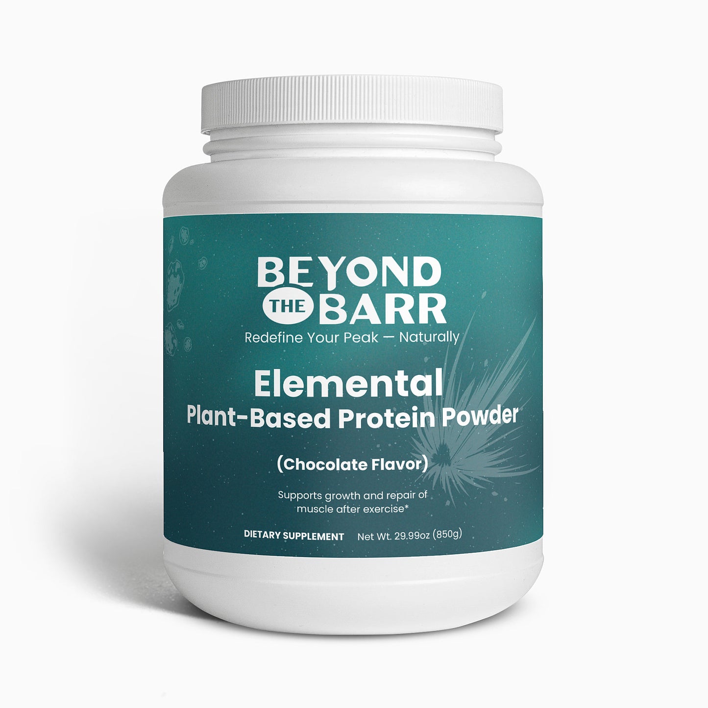 Elemental: Plant-Based Muscle Building Protein Powder (Chocolate)