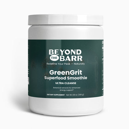 GreenGrit: Superfood Smoothie Detox Blend - Cleanse and Energize