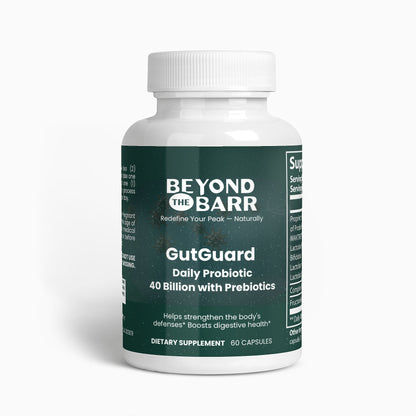 GutGuard: Daily Probiotic 40 Billion with Prebiotics to Nourish and Balance Your Gut Health