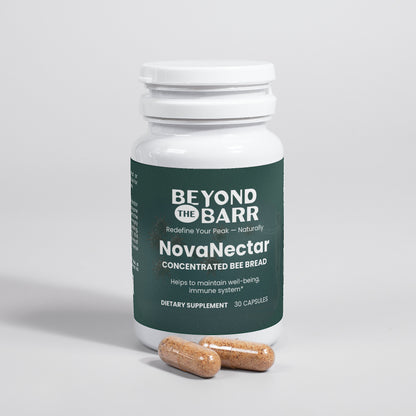 NovaNectar: Bee Pollen and Enzymes for Immune & Gut Health - Capsules