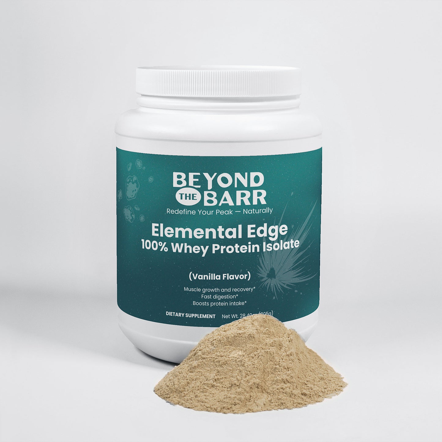 Elemental Edge: Lean Muscle Whey Protein Powder (Vanilla)