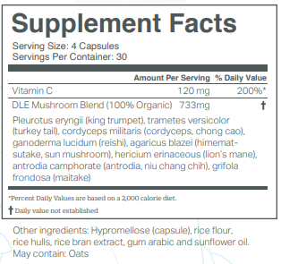 Organic Mushroom Supplement